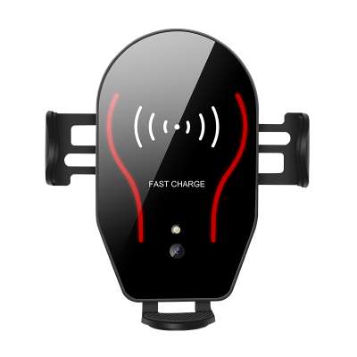 X8 Wireless Car Charger Car Phone Holder Infrared Intelligent Sensor Bracket 10W Wireless Fast Charger For Phone Sumsung Huwai